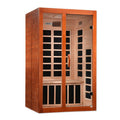 Dynamic Santiago Elite 2-Person Ultra Low EMF FAR Infrared Sauna - Canadian Hemlock
