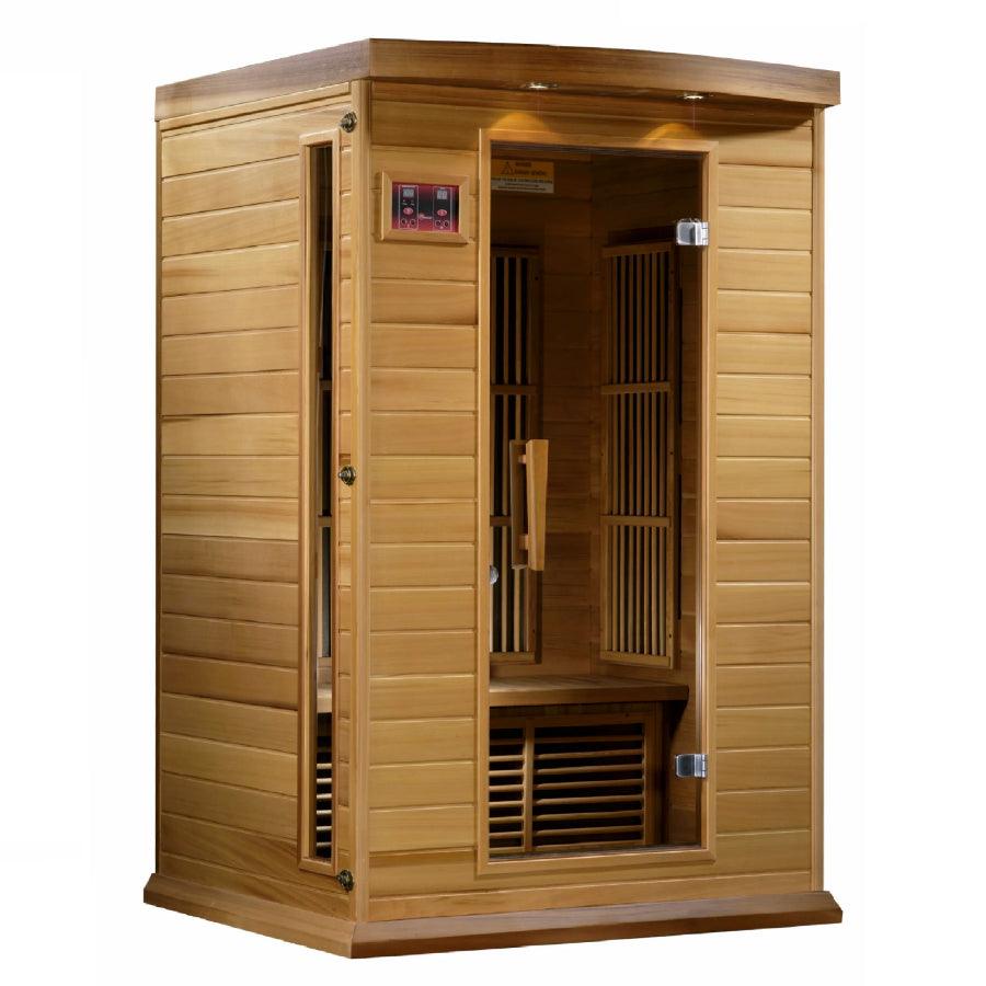 Maxxus "Cholet Edition" 2-Person Near Zero EMF FAR Infrared Sauna - Canadian Red Cedar