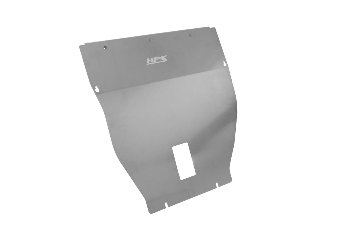HPS Performance Aluminum Front Undertray Under Panel Skid Plate for 2009-2013 Honda Fit 1.5L [GE8]