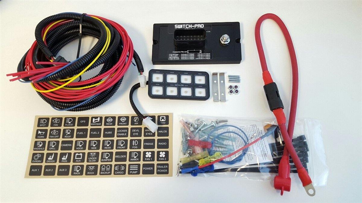 SWITCH-PROS SP-9100 8-SWITCH PANEL POWER SYSTEM