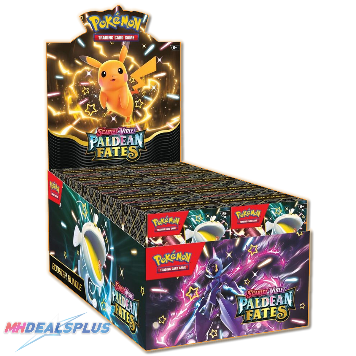 Pokemon Paldean Fates Booster Bundle Display