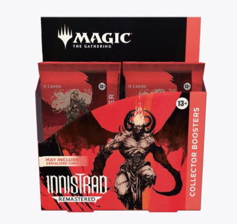 Magic The Gathering Innistrad Remastered - Collector Booster Display