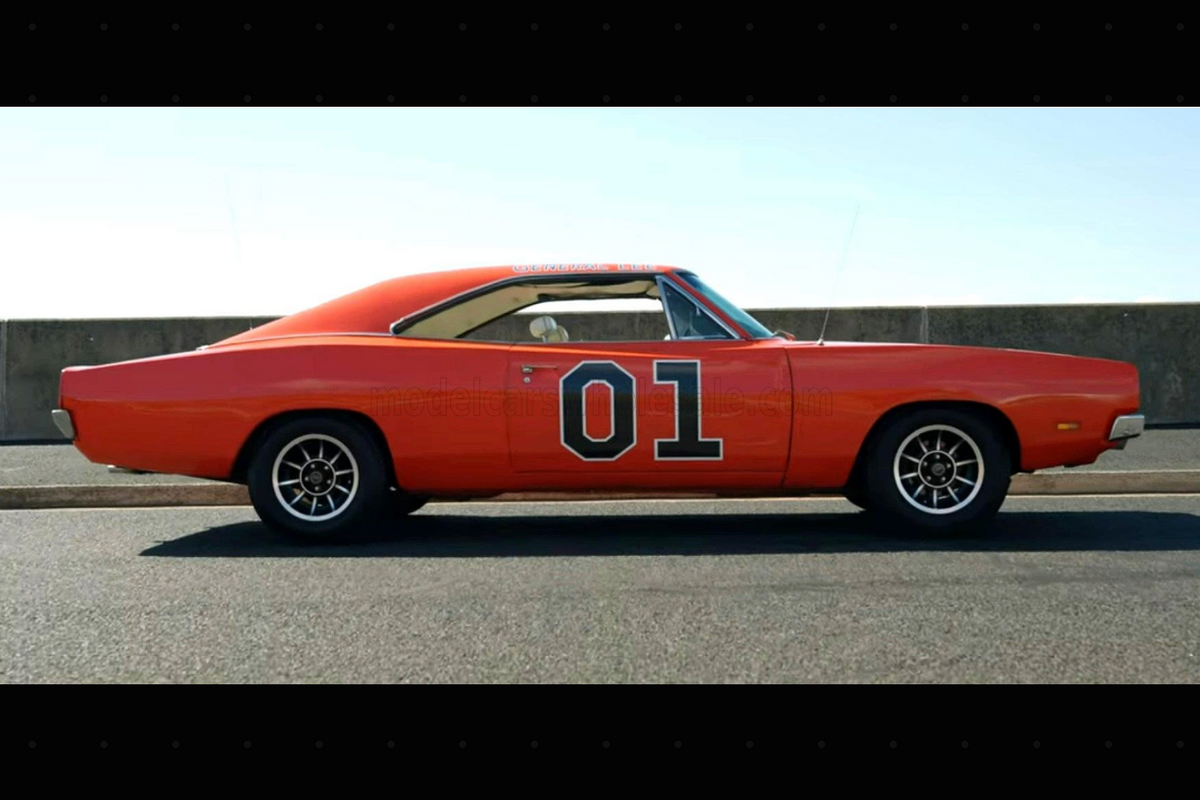 Greenlight 1969 Dodge Charger #01 Dukes of Hazzard General Lee Orange 1:18 (Default Title (2482))