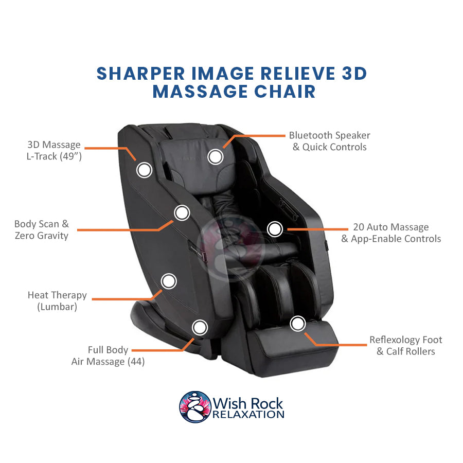 Sharper Image Relieve 3D Massage Chair
