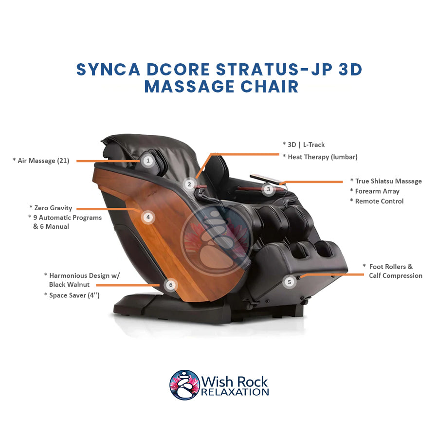 Synca DCore Stratus-JP 3D Massage Chair
