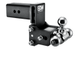 B&W TOW & STOW™ - RECEIVER HITCH 2.5" Receiver and 5" Drop (TS20037B - 2” x 2 5/16”)