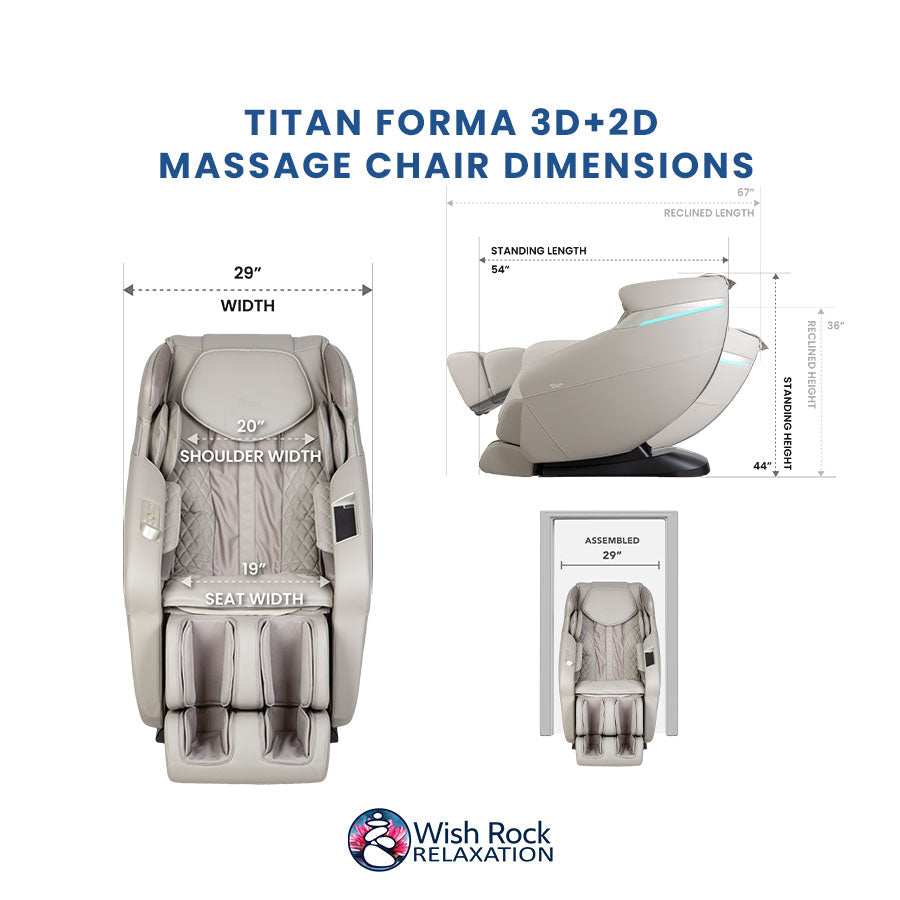 Titan Forma 3D + 2D Massage Chair