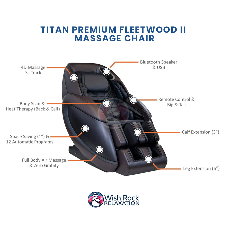 Titan Premium Fleetwood II Massage Chair