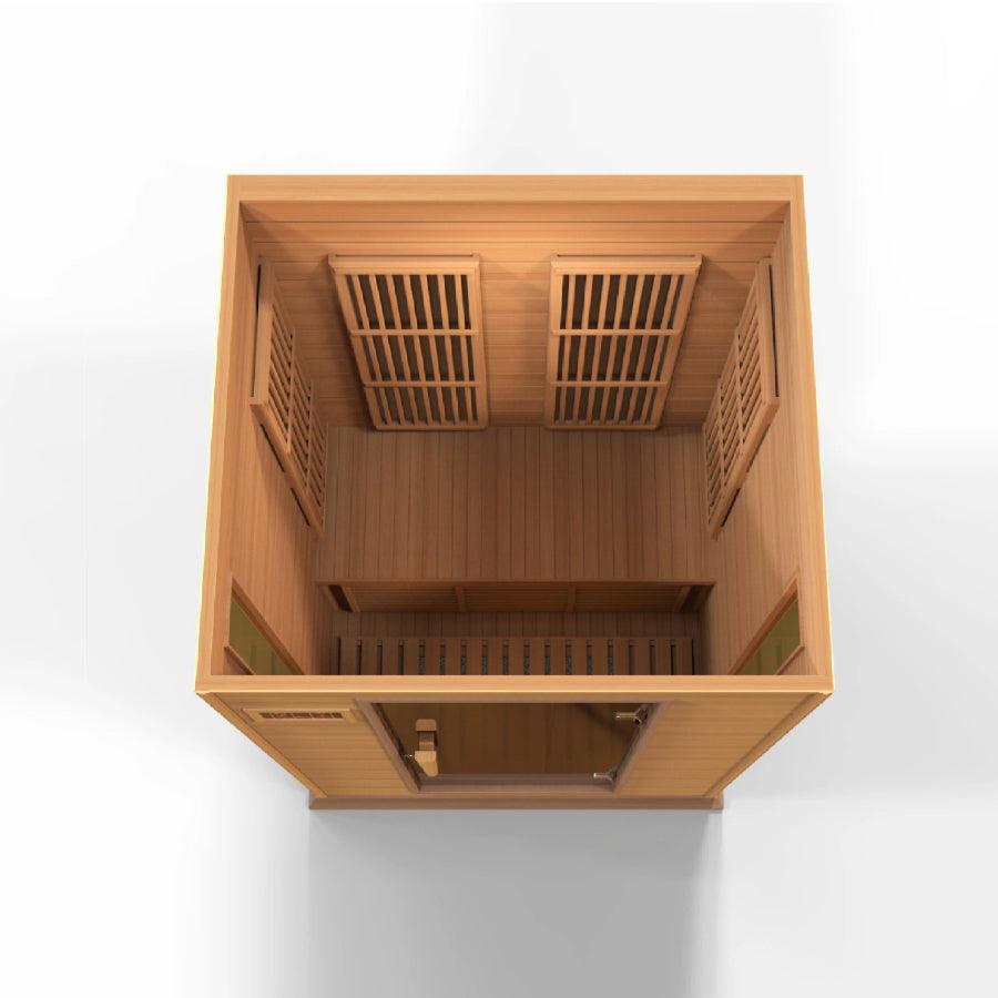Maxxus "Cholet Edition" 2-Person Near Zero EMF FAR Infrared Sauna - Canadian Red Cedar