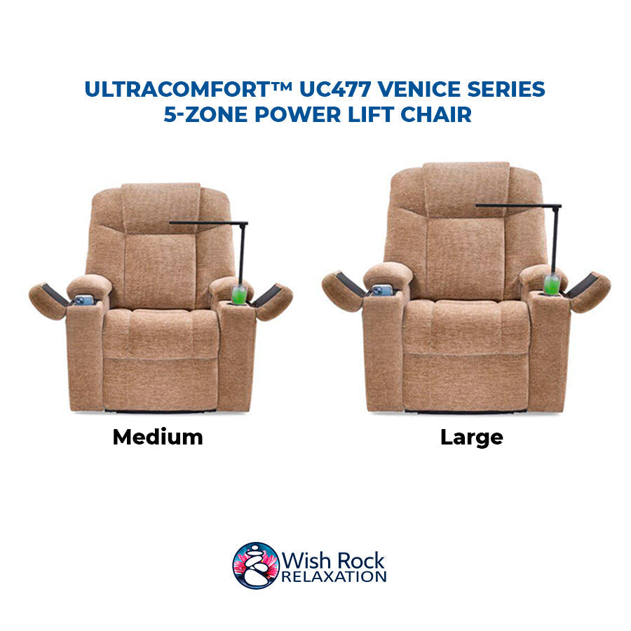 UltraComfort™ UC477 Venice Series 5-Zone Power Lift Chair