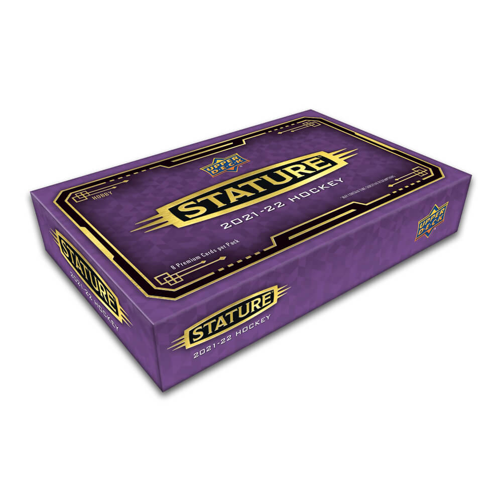 2021-22 Upper Deck Stature Hockey Hobby Box (Boîte de 1 paquet)