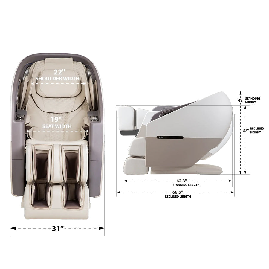 Osaki Flagship Duo 4D + 3D Massage Chair