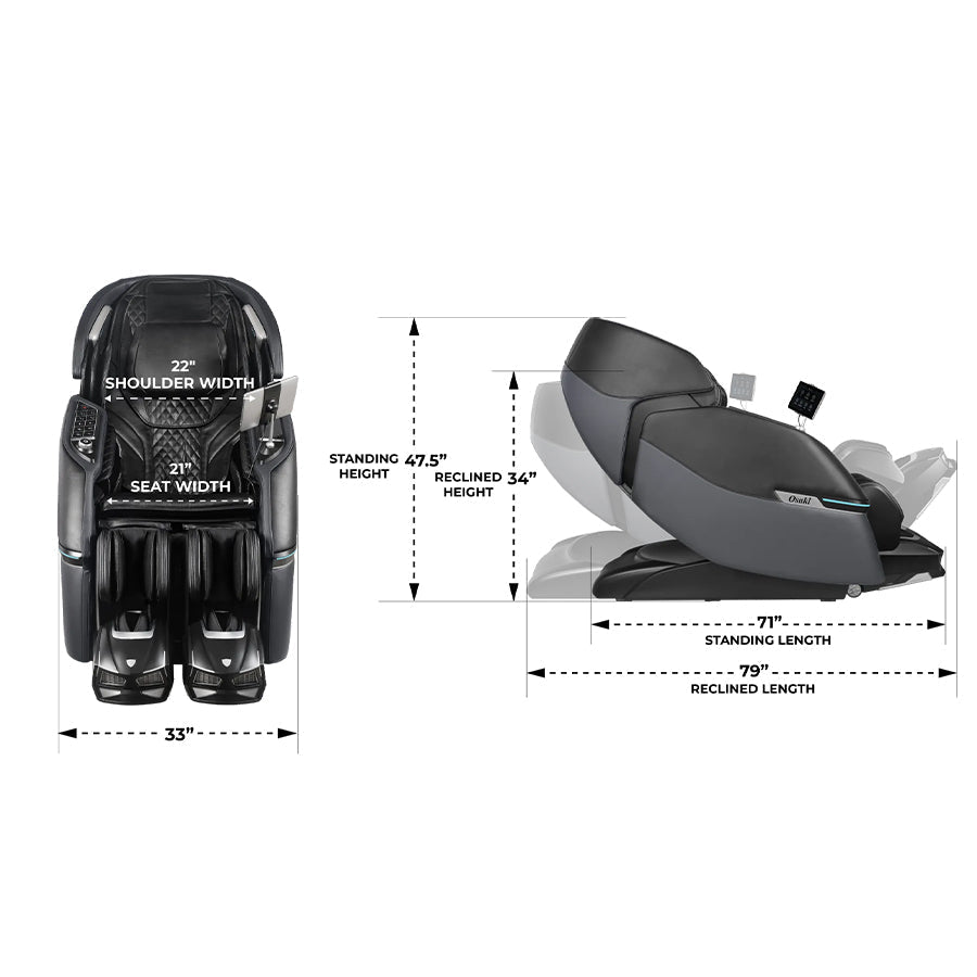 Osaki Trion Flex Duo 4D+3D Massage Chair