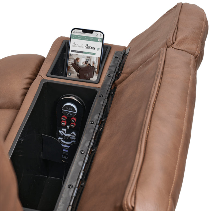 UltraCozy UC677 Series by UltraComfort™ 5-Zone Power Recliner