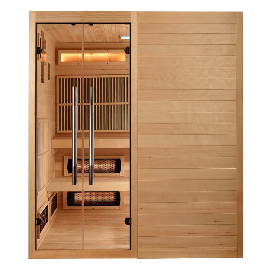 Golden Designs Toledo 6 Person Full Spectrum Hybrid Sauna