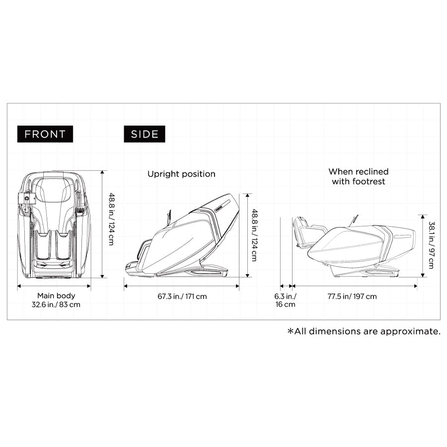 Fujiiryoki Cyber Relax Elite MR7500 4D Massage Chair