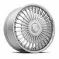 MRR VP4 19" 5x108 Silver Machined Lip (19x8.5 et35 / 5x108 / cb73.1)