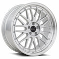 VORS VR8 18" 5x100 Silver Machined Lip (18x8 et35 / 5x100 / cb73.1)