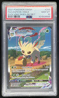2021 Pokemon Sword & Shield Evolving Skies #205/203 Leafeon VMAX PSA 10