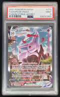 2021 Pokemon Sword & Shield Fusion Strike #270/264 Espeon VMAX PSA 9