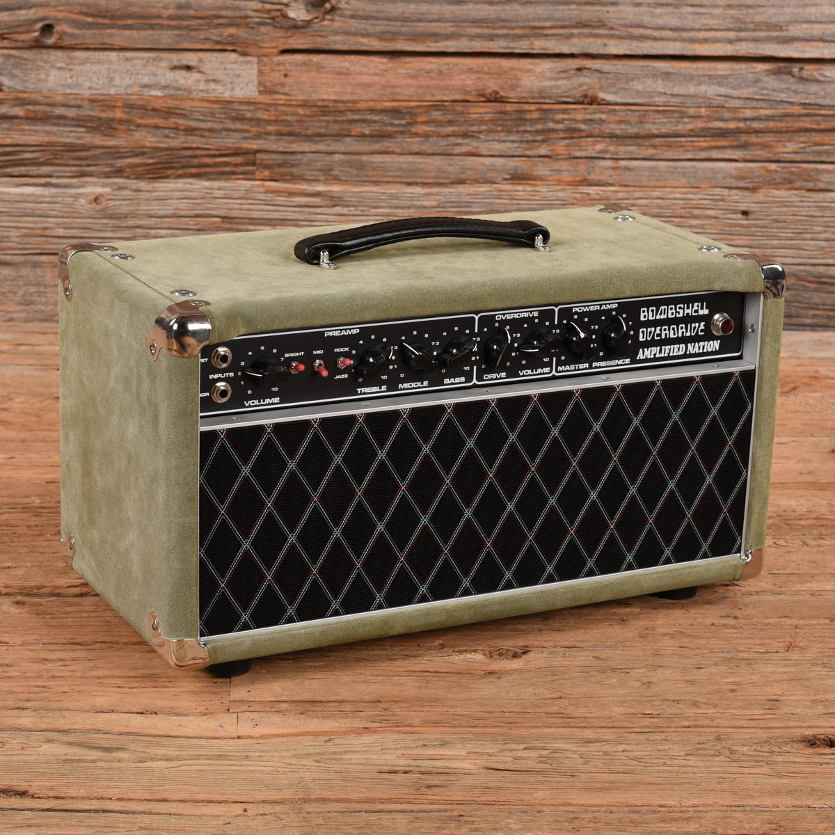 Amplified Nation Bombshell Overdrive Moss green