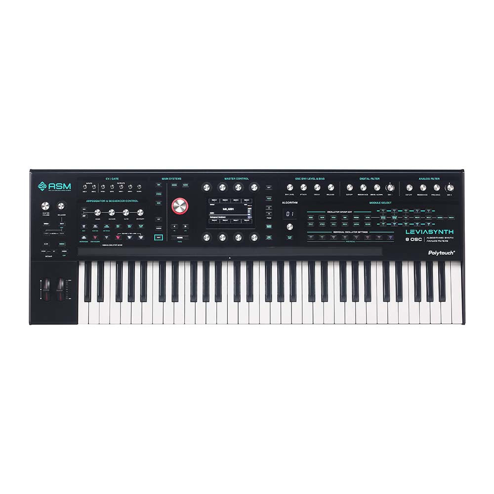 ASM Leviasynth 16-voice Algorithmic Keyboard Synthesizer w/ Analog Filters & PolyTouch Polyphonic Aftertouch