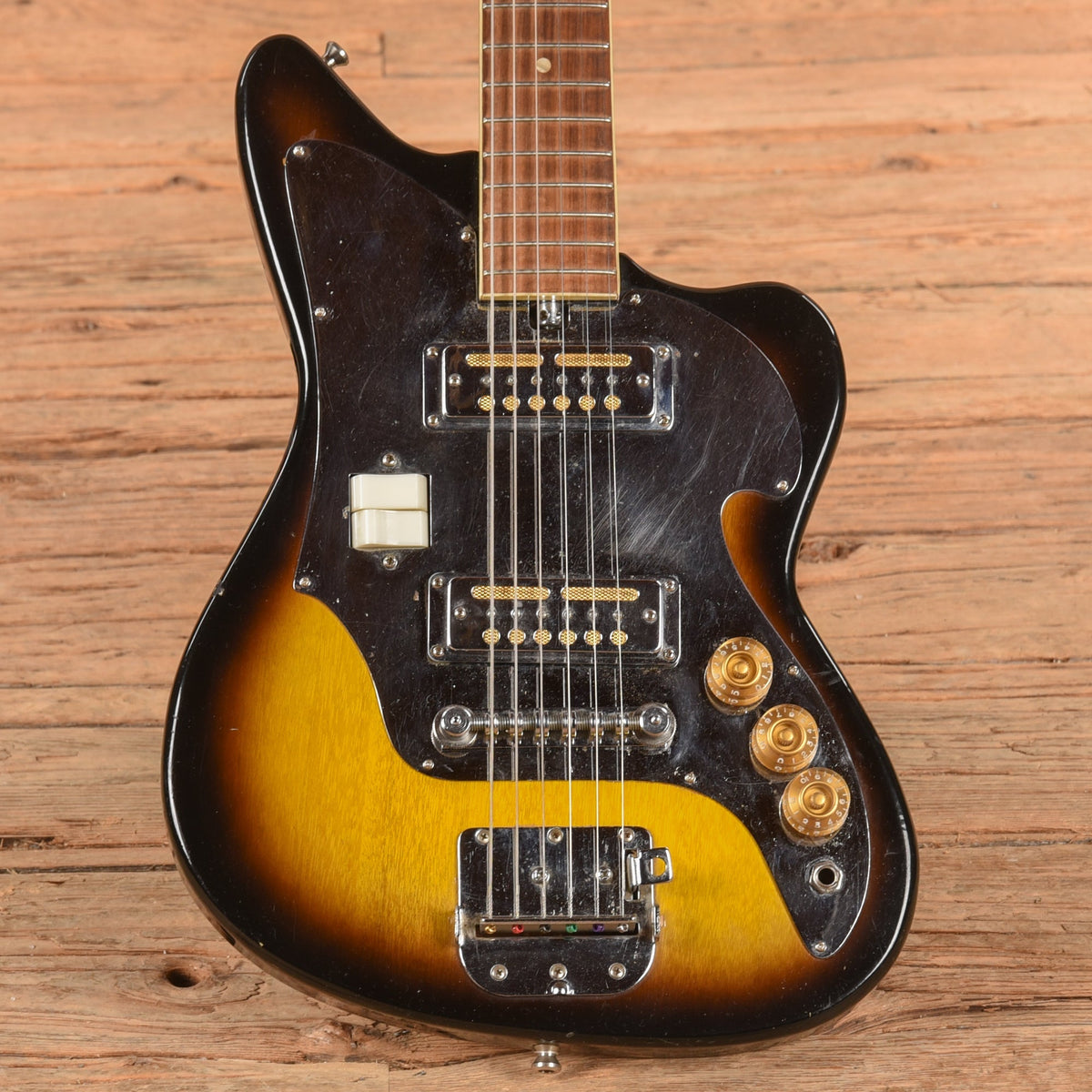 Audition Solidbody Electric Sunburst 1960s