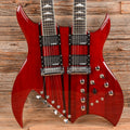 B.C. Rich Rich B Legacy Double Neck 2009 Trans Red  - Dave Amato of REO Speedwagon