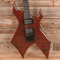 B.C. Rich Stranger Things “Eddie's” Inspired NJ Warlock Red Crackle