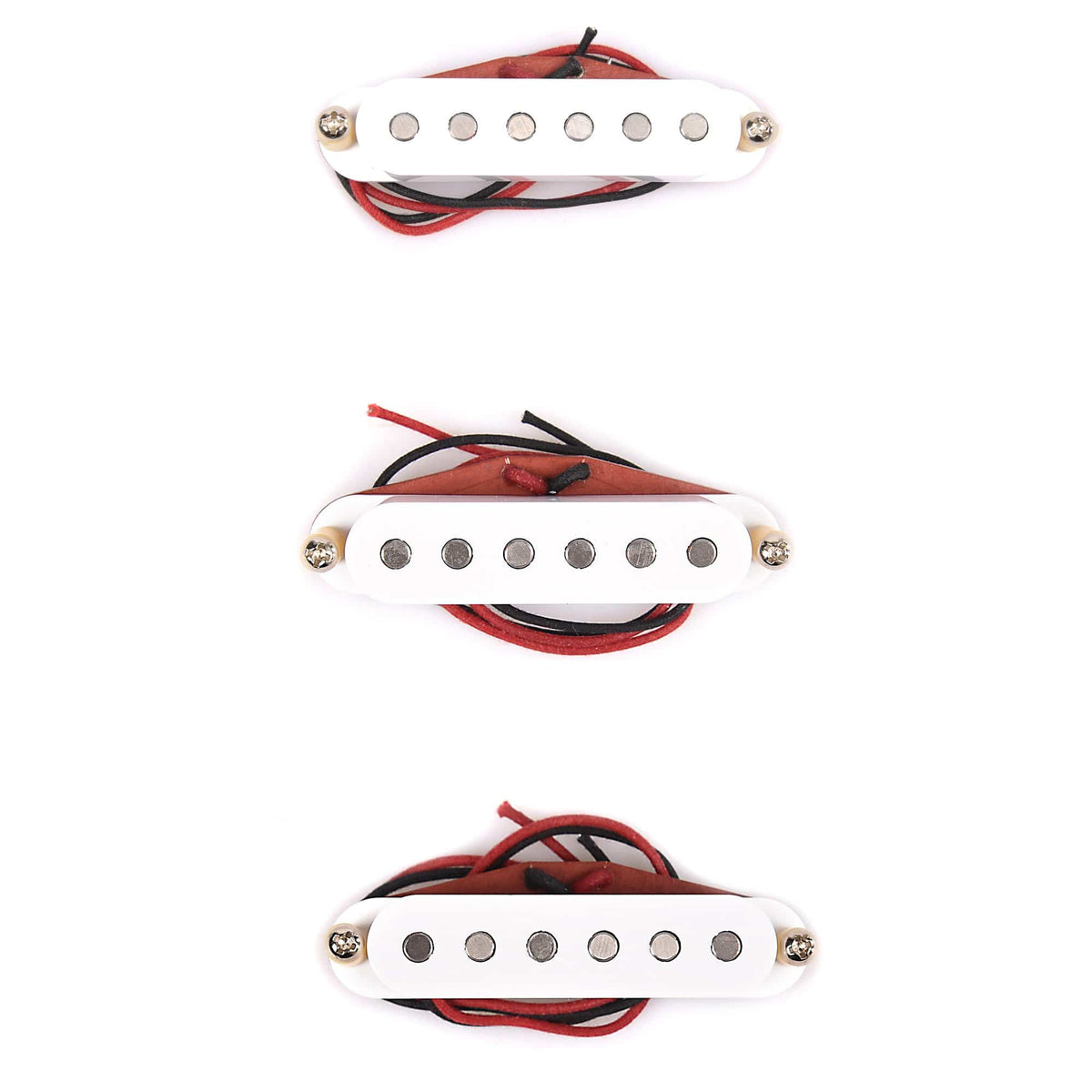Bare Knuckle Bootcamp Strat Brute Force Pickup Set White