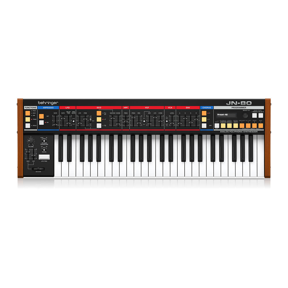Behringer JN-80 Classic Analog 8-Voice Programmable Polyphonic Synthesizer