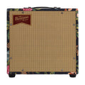 Benson Nathan Junior Reverb 5w 1x10 Combo Amp Navy Blue Floral w/ Wheat Cloth