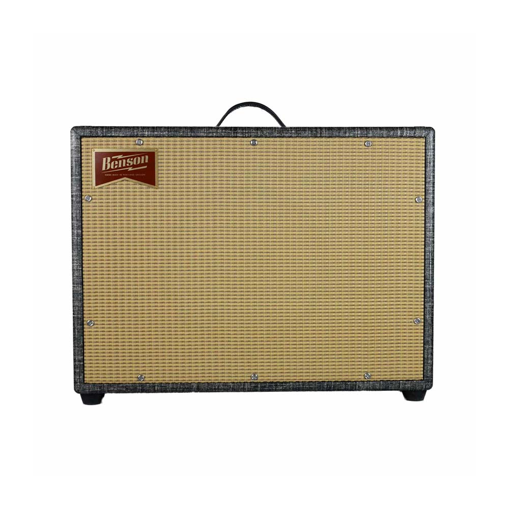 Benson Redland Reverb 15w 1x12 Guitar Combo Amp Black w/ Wheat Grille