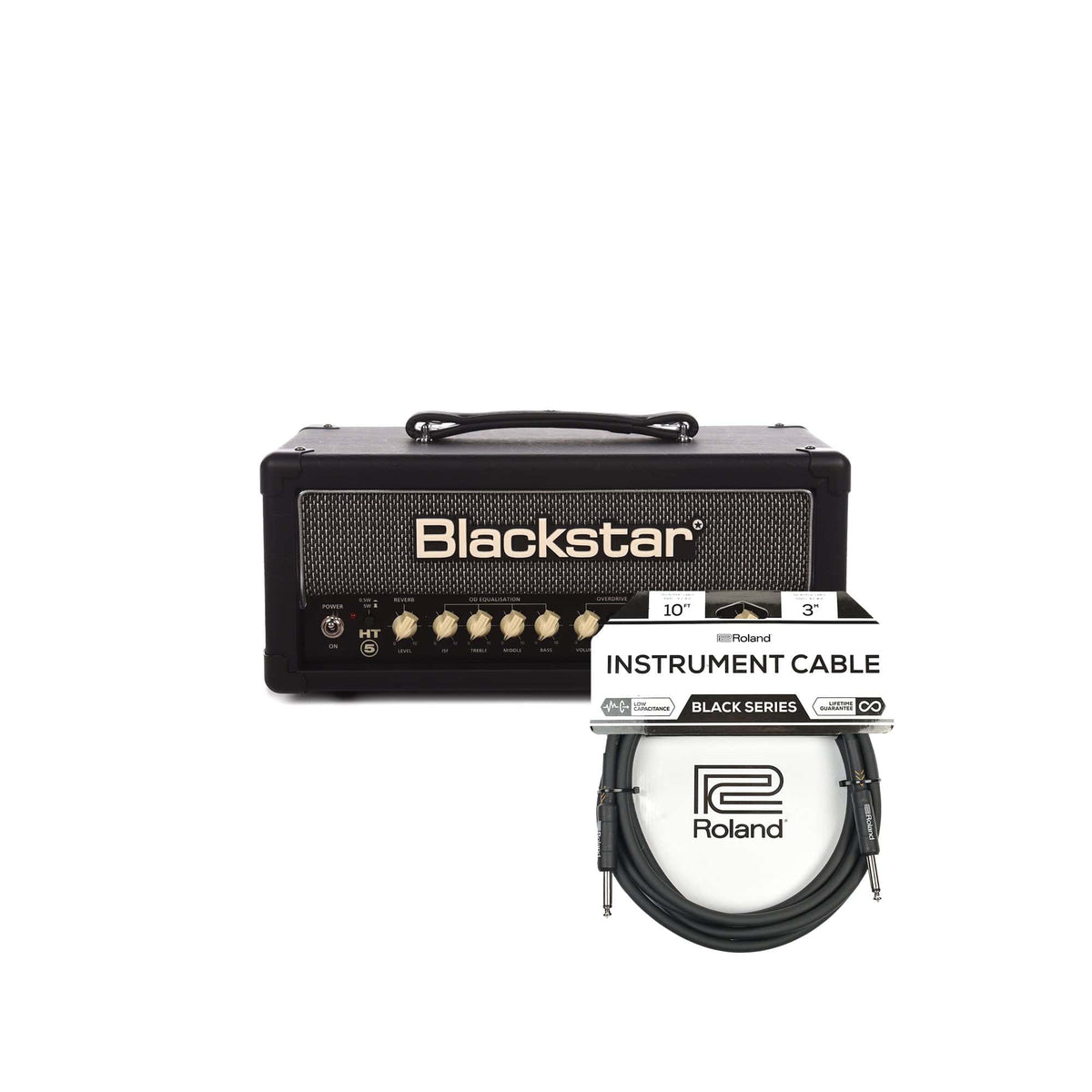 Blackstar 5W Tube Amp Head Cable Bundle