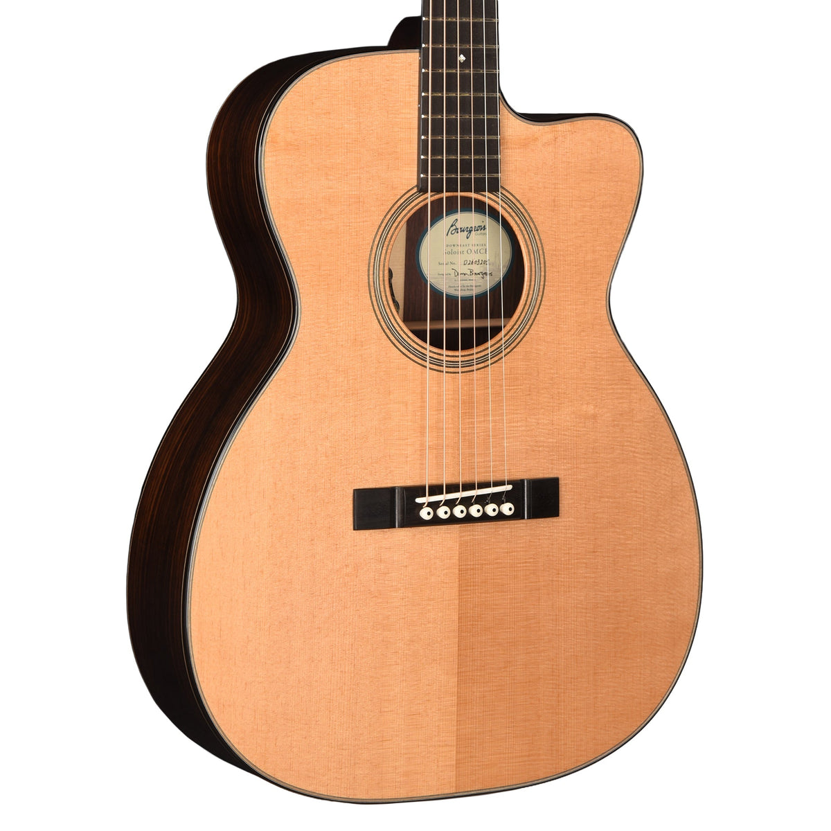 Bourgeois Downeast OMCE Soloist Thermo-Cured Sitka/Honduran Mahogany Natural