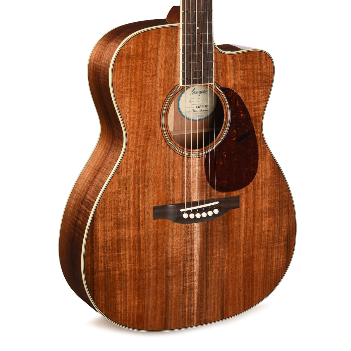 Bourgeois Downeast Series Hawaiian Grand Auditorium Koa
