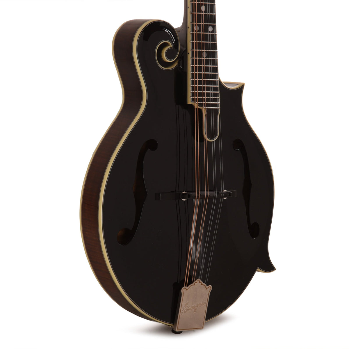Bourgeois M5 F-Style Mandolin Aged Tone Torrefied Adirondack/Flamed Maple Black