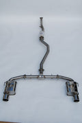 Invidia Q300 Catback Exhaust w/ Dual Tips for 2022+ Honda Civic Si / 2023+ Acura Integra 1.5T [FE1/DE4]