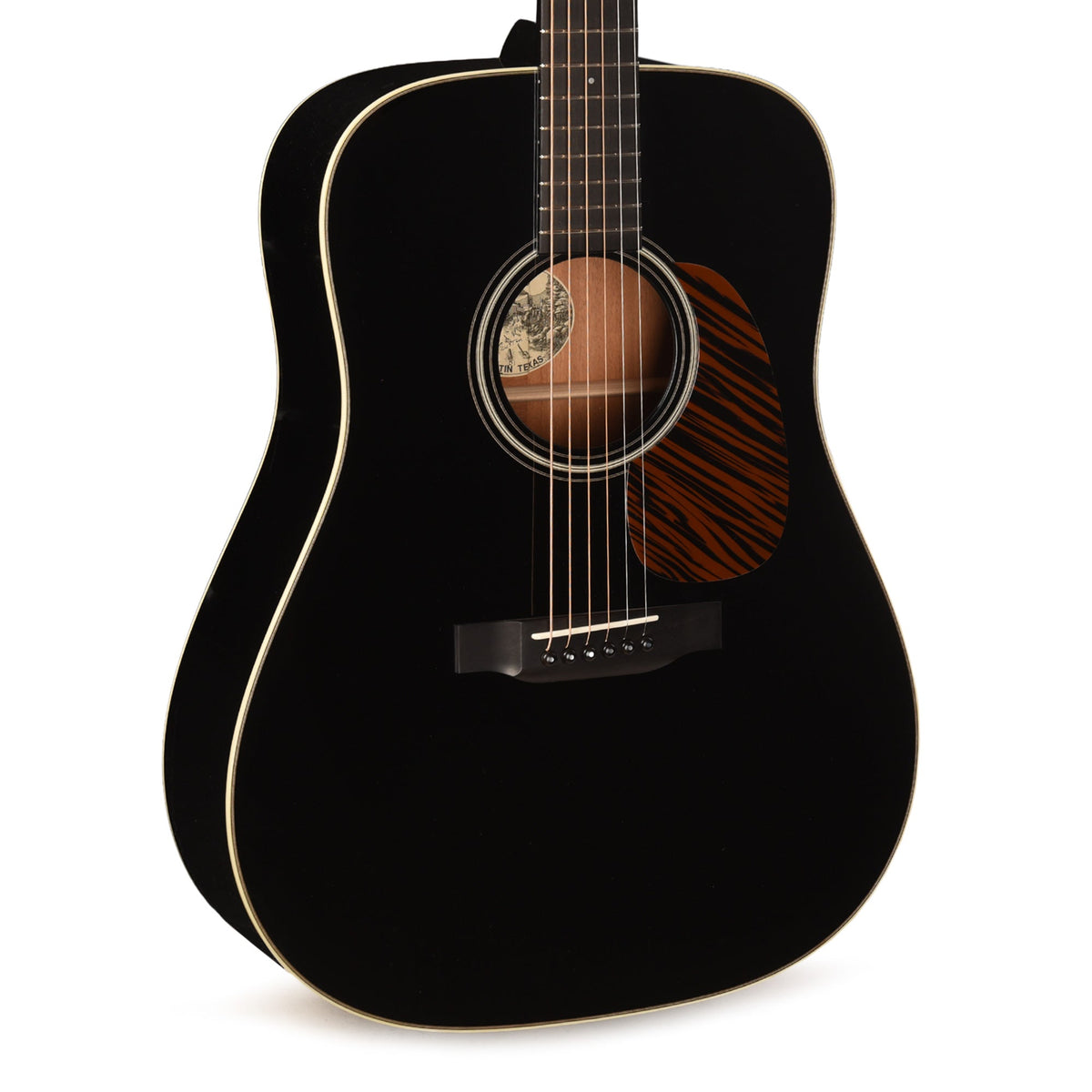 Collings D1 Sitka Spruce/Honduran Mahogany Jet Black Top