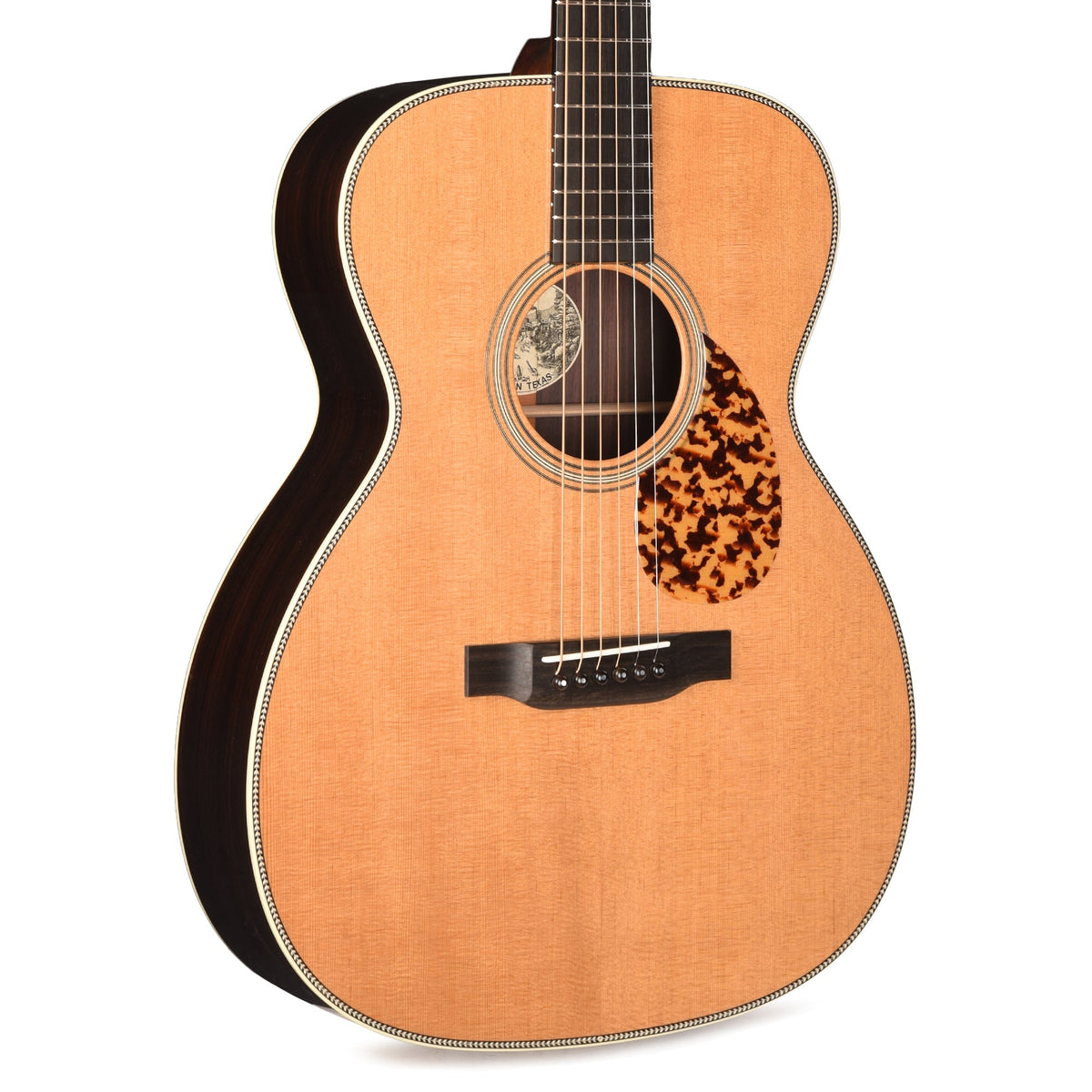 Collings OM2H Torrefied Sitka/Rosewood Natural w/Dalmatian Pickguard