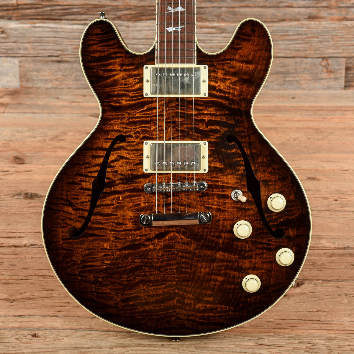 Collings I-35 Deluxe Tigers Eye Burst 2024