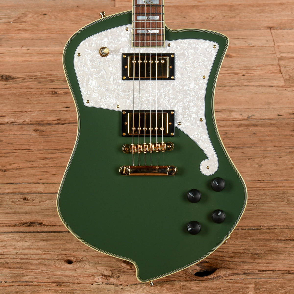 D'Angelico Ludlow Deluxe Hunter Green 2018