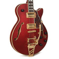 D'Angelico Deluxe Bobby Weir 3 Semi-Hollow Satin Trans Wine