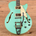 D'Angelico Deluxe SS Semi-Hollow Single Cutaway Matte Surf Green 2020
