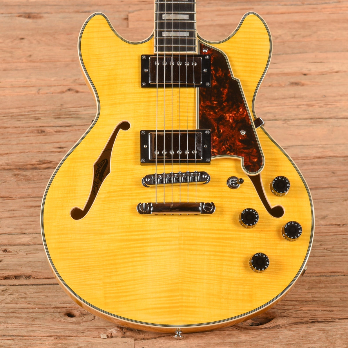 D'Angelico Premier Mini DC Blonde 2023