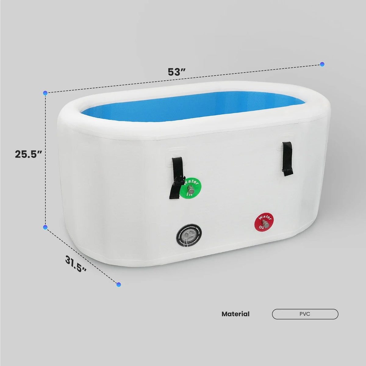 Drift Inflatable Cold Plunge with Cooling Unit