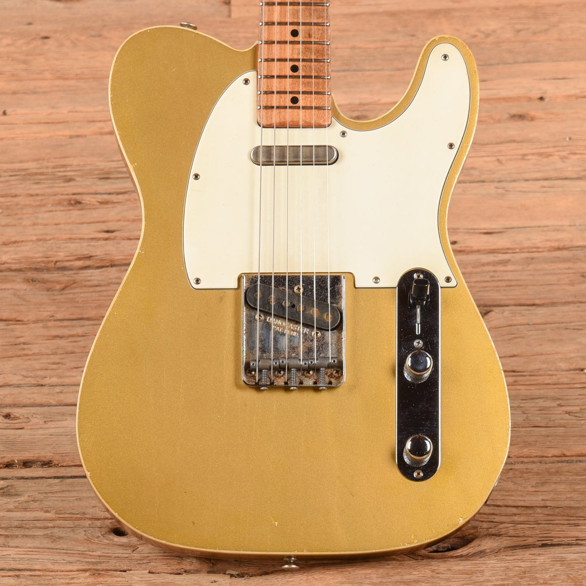 Danocaster Double-Bound Singlecut Firemist Gold 2025