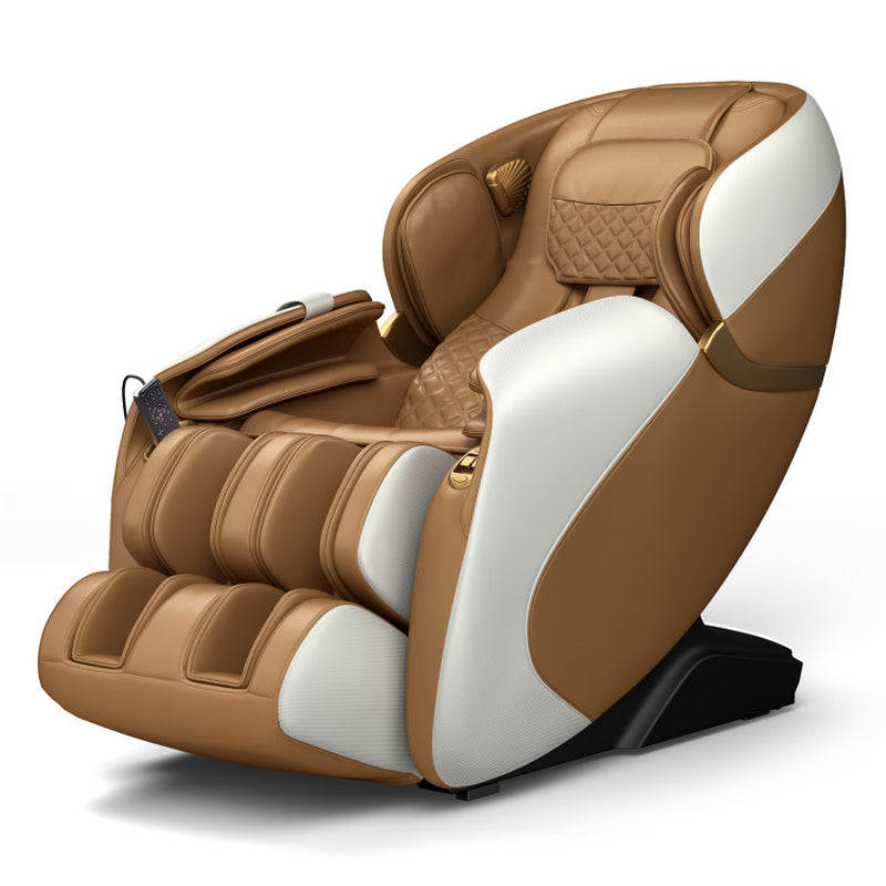 Zero Gravity Full-Body Massage Chair with SL Track, Stretching Mode, Heat, and Foot Rollers