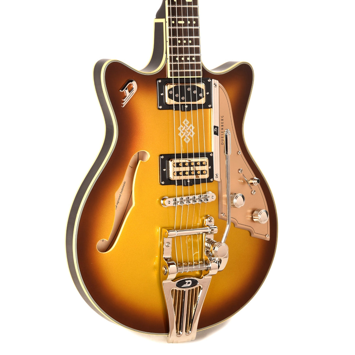 Duesenberg Alliance Joe Walsh Signature Gold Burst