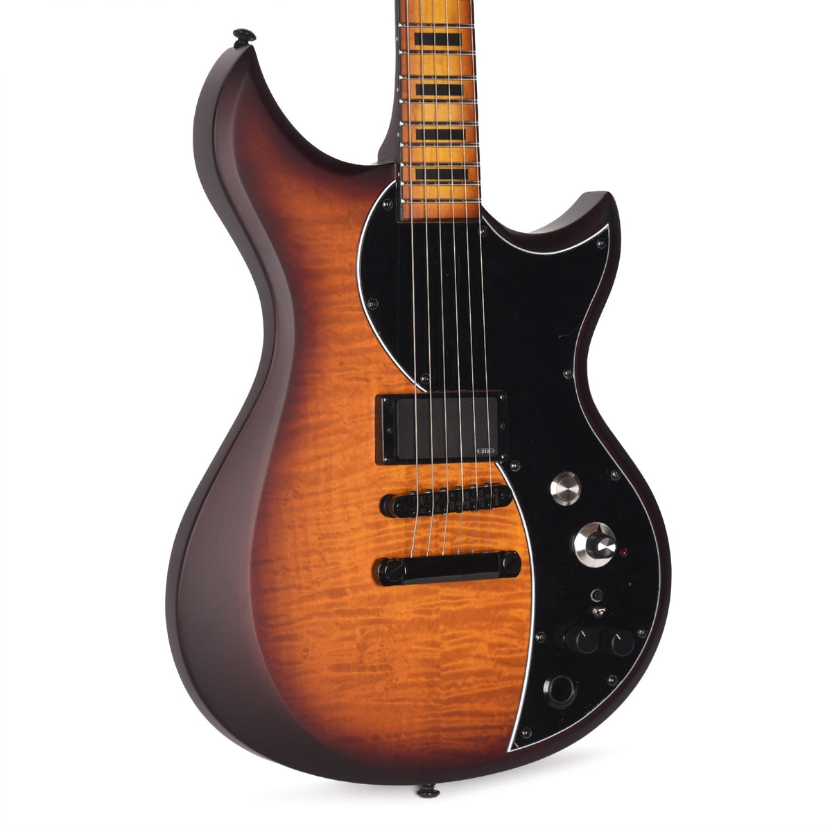 Dunable DE Will Putney Signature Cyclops Amber Tobacco Burst w/Electro-Harmonix Pitch Fork